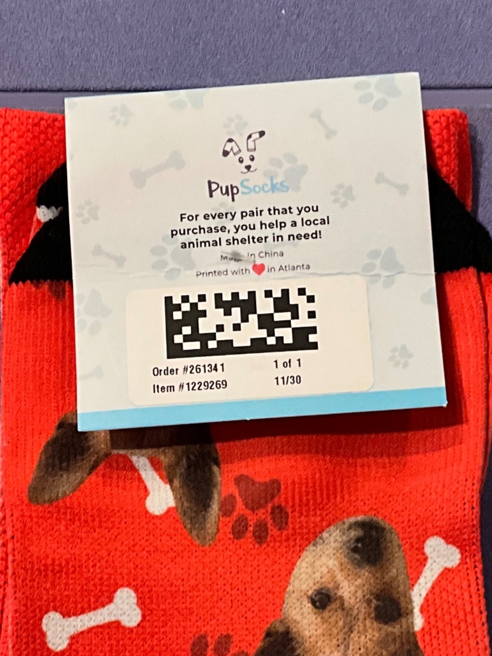 Pup Socks - Picture 2 of 2